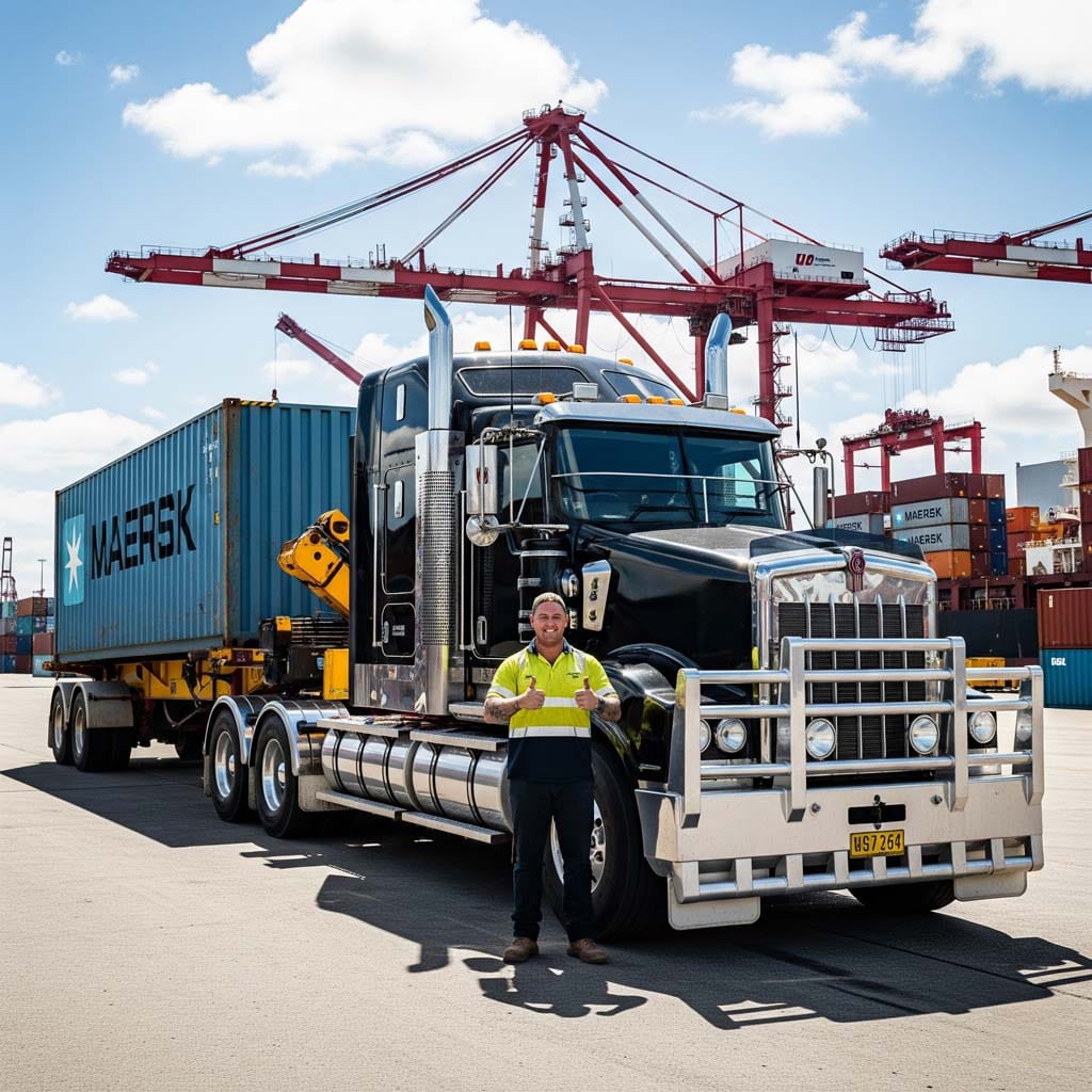 Side Loading Container Trailer Finance Sydney