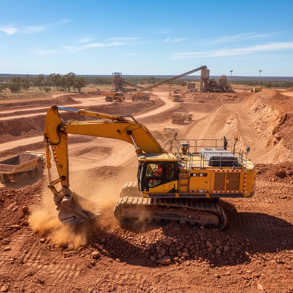 Mine Spec Excavator Finance Australia